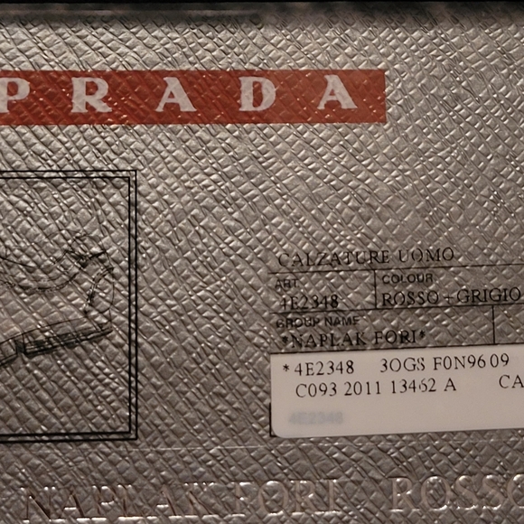 Prada Mens Sneaker/Shoe - Picture 3 of 5